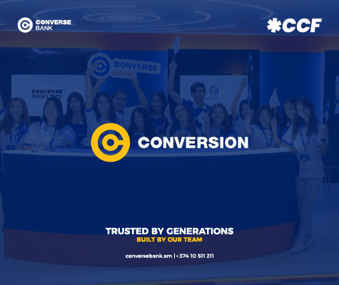 Կոնվերս Բանկը CCF-ում. Զարգացման քո ճանապարհը