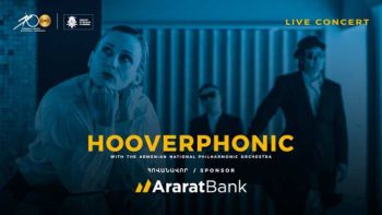Ֆիլհարմոնիկի 100-ամյակը կնշվի Hooverphonic-ի բացառիկ ելույթով և ԱրարատԲանկի սոցիալական առաքելությամբ