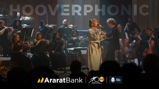 Hooverphonic-ի առաջին համերգը Երևանում. ԱրարատԲանկի հովանավորությամբ՝ Ֆիլհարմոնիկի 100-ամյակի շրջանակում