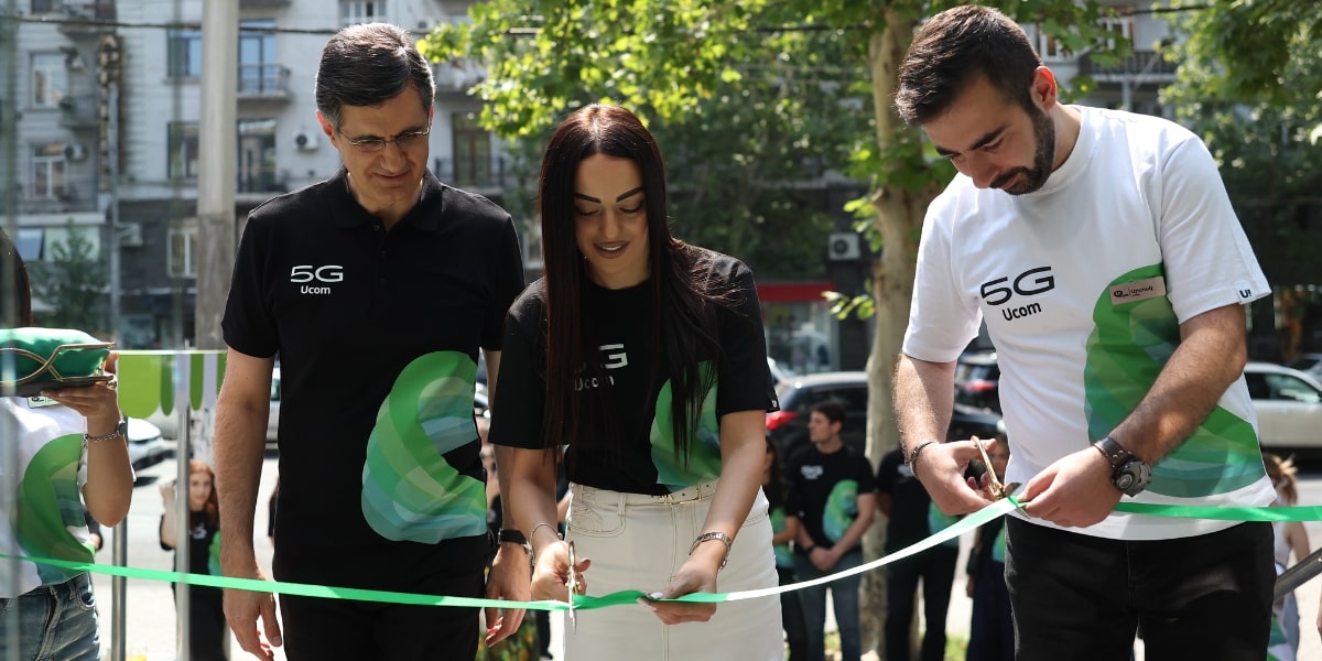 Ucom-ը Մաշտոցի պողոտա 7/4 հասցեում բացել է վաճառքի և սպասարկման նոր կենտրոն