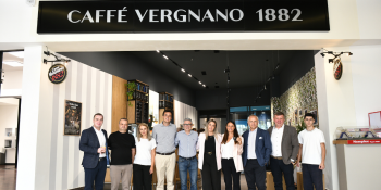 Caffè Vergnano 1882 սրճարանի բացումը Հայաստանում՝Homplex Mall-ում