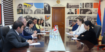 Ժաննա Անդրեասյանը կարևորել է Հայաստանի դպրոցներում վրացերենի՝ որպես օտար լեզվի ուսուցման ներդրումը