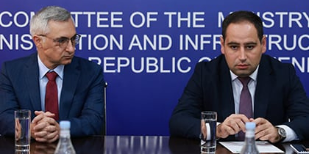 Դավիթ Խուդաթյանը Ջրային կոմիտեի աշխատակազմին է ներկայացրել նորանշանակ նախագահին