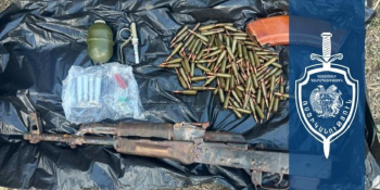 Սևանի համայնքային ոստիկանները «Կալաշնիկովի» ինքնաձիգ և զինամթերք են հայտնաբերել