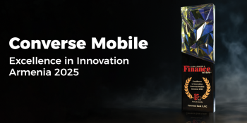 Կոնվերս Բանկը «Excellence in Innovation, Armenia» մրցանակակիրն է