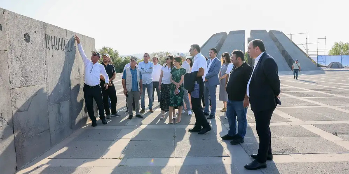 Ծիծեռնակաբերդում մինչև ապրիլ աշխատանքներն ավարտվելու են. ԿԳՄՍ նախարար