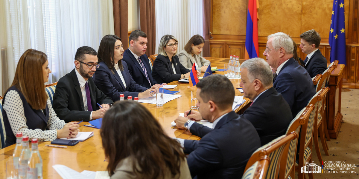 Վիզաների ազատականացման գործընթացը կարևոր փուլ է մտնում․ ՆԳ նախարարն ընդունել է Եվրահանձնաժողովի ներկայացուցչին