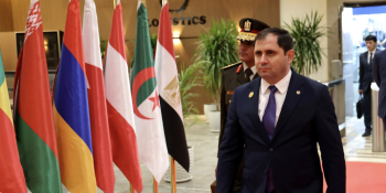 ՊՆ նախարարը մասնակցել է EDEX 2025 միջազգային ցուցահանդեսի բացման արարողությանը