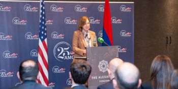 ԱԱՊՀ-ն Հյուրընկալեց ՀՀ-ում ԱՄՆ դեսպան Քրիստինա Քվինին քաղաքական ուղերձով