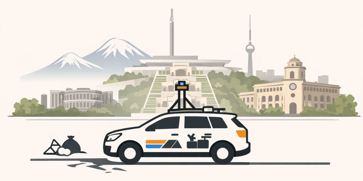 AI-ը՝ Երևանում. Հատուկ սարքերով մեքենան կշրջի բոլոր փողոցներով և կարձանագրի ասֆալտի ու աղբի վիճակը