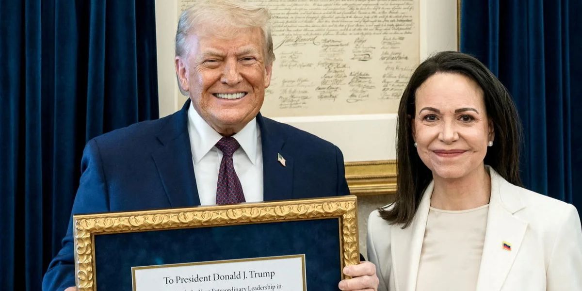 Թրամփը Մարիա Կորինա Մաչադոյի կողմից Նոբելյան մրցանակի հանձնումը որակել է որպես փոխադարձ հարգանքի նշան