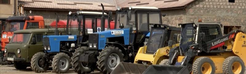 8.6 մլն դոլարի տեխնիկա՝ 16 խոշորացված համայնքի