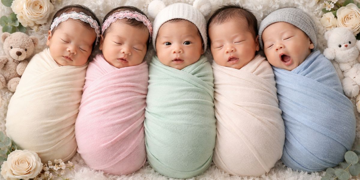 Մեկը՝ 60 մլն դեպքերից․չինացի կինը հնգյակ է ունեցել