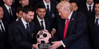 Դոնալդ Թրամփը Սպիտակ տանը հանդիպել է Լեո Մեսիի հետ