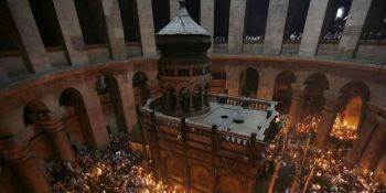 Սուրբ Հարության տաճարում առաջին անգամ դադարեցվել են ժամերգությունները