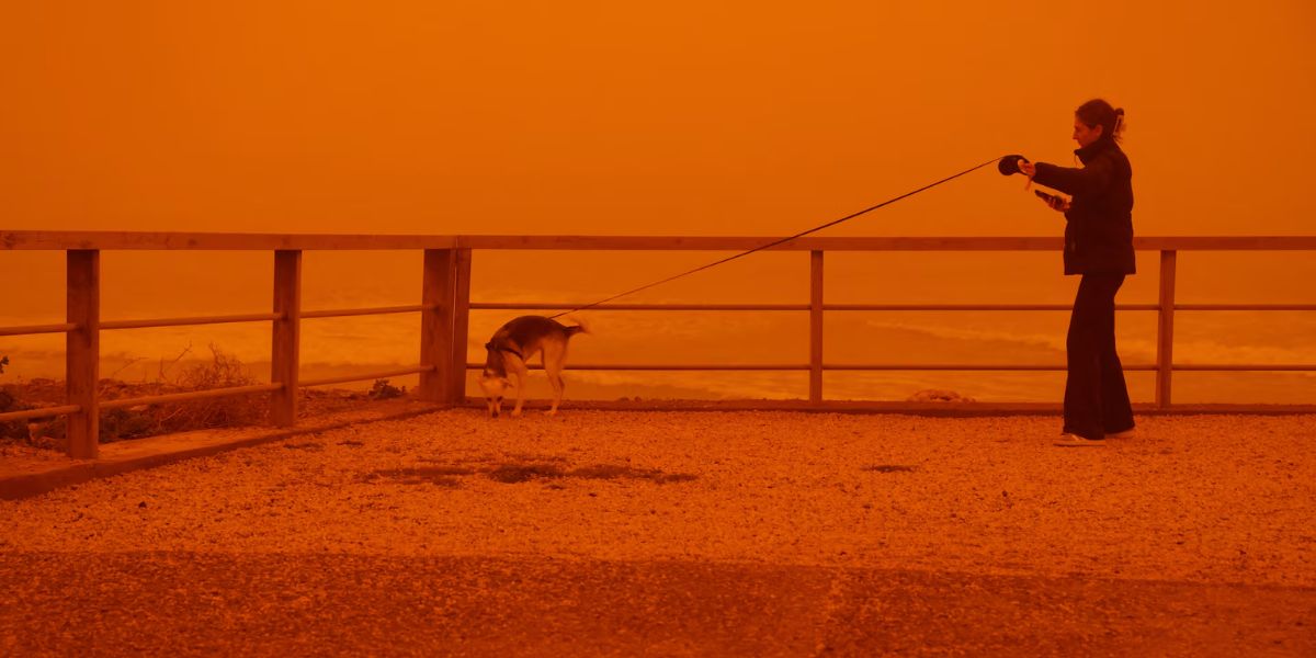 Կրետեում ավազամրրիկ է. Սահարայից եկած փոշին ազդել է եղանակային պայմանների վրա