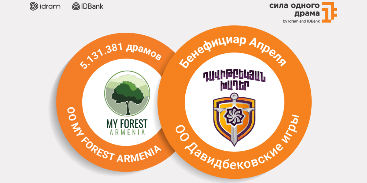 Апрельским бенефициаром инициативы Сила одного драма стала НПО Давидбековские игры