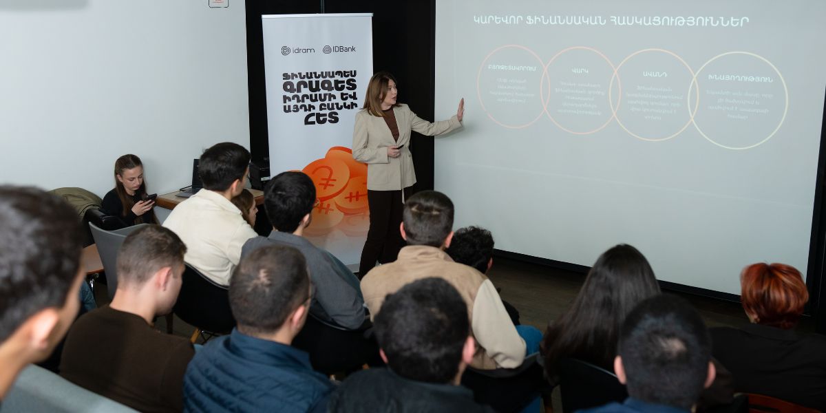 Financial Literacy Course for Learning Mission non-profit organization. Idram&IDBank