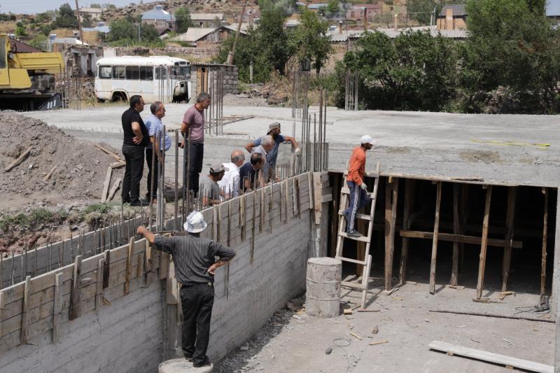 Շիրակում սուբվենցիոն ծրագրերով նորոգվում են ենթակառուցվածքներ, կառուցվում մանկապարտեզներ
