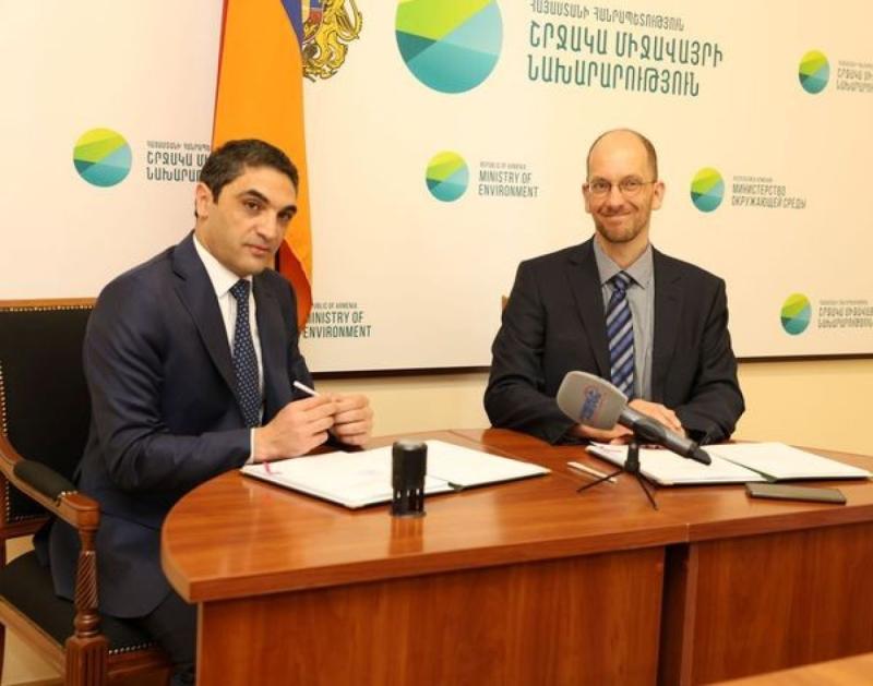 Շրջակա միջավայրի ոլորտին կտրամադրվի շուրջ 26 մլն եվրո դրամաշնորհային աջակցություն