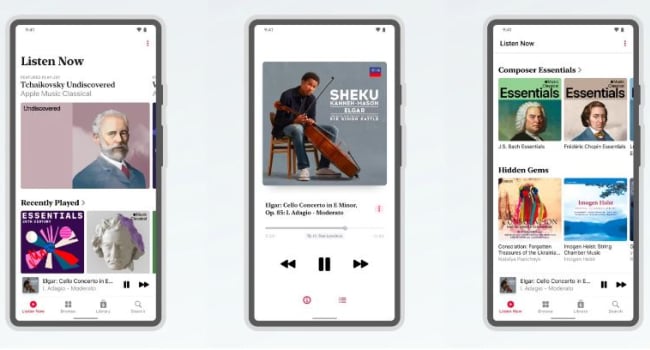 Apple Music Classical հավելվածն այժմ հասանելի է Android սարքերի համար