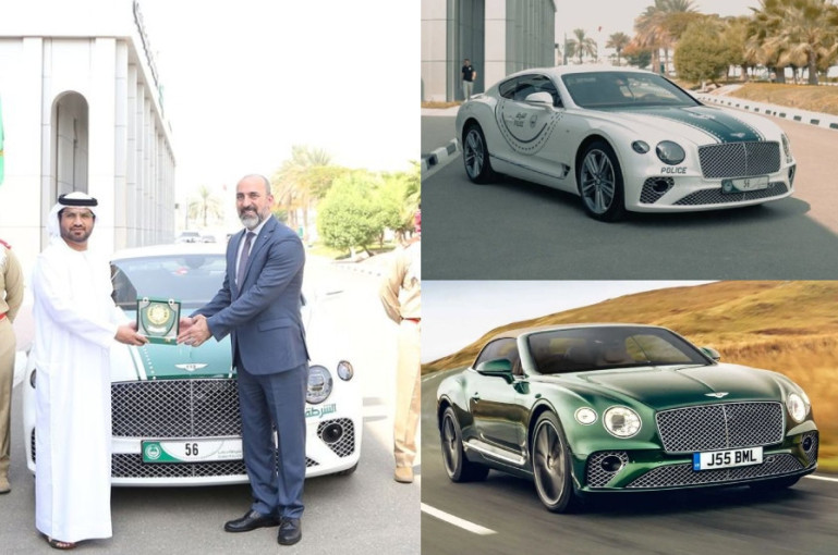Դուբայի ոստիկանությունը շքեղ Bentley GT-V8-ը կօգտագործի որպես պարեկային մեքենա (լուսանկարներ)