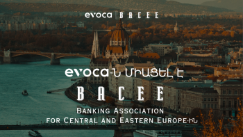 Evocabank-ը Հայաստանում առաջին ֆինանսական կազմապերպությունն է, որը միացել է Կենտրոնական և Արևելյան Եվրոպայի երկրների բանկային ասոցիացիային (BACEE-ին)