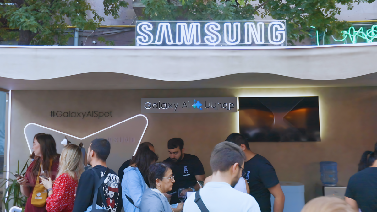 Samsung ընկերությունը մասնակցել է Հայաստանի գլխավոր ամառային փառատոնին՝ «Երևանի գինու օրեր» 2024-ին