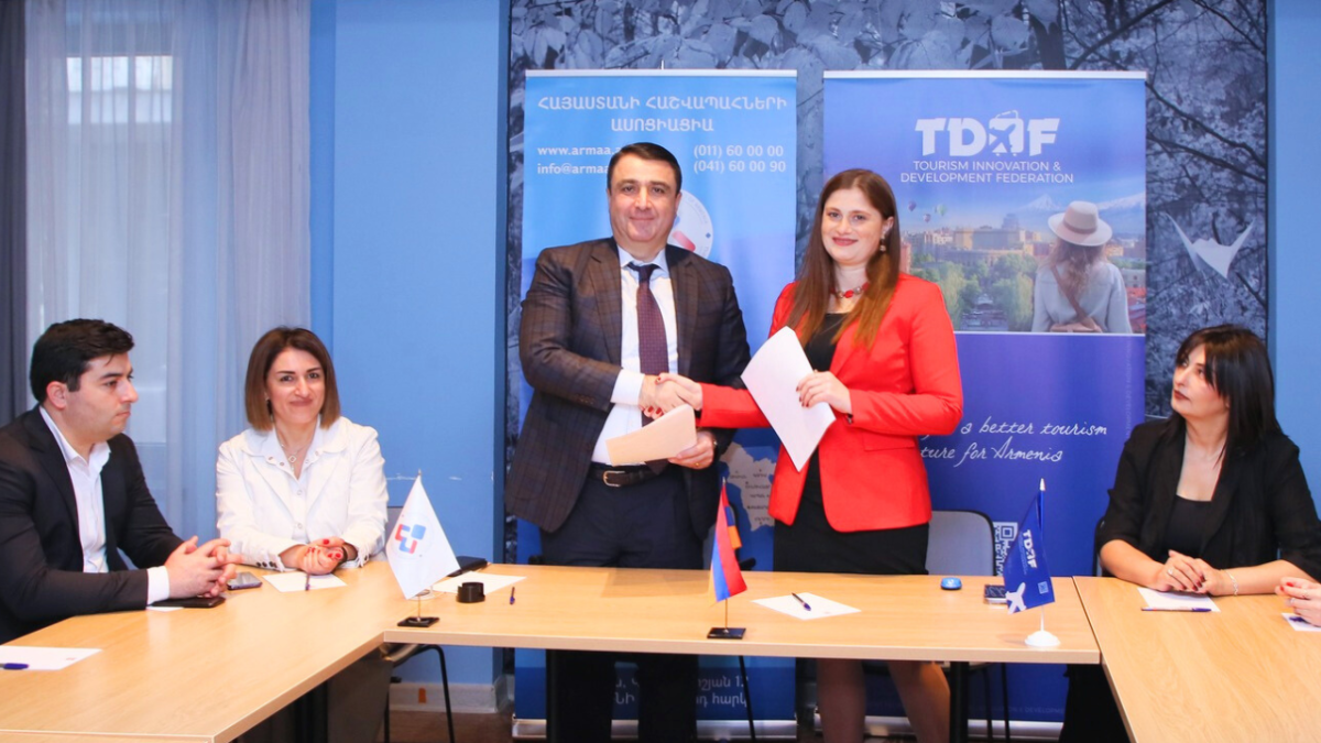 Հայաստանի Հաշվապահների Ասոցիացիան և Զբոսաշրջության Նորարարության և Զարգացման Ֆեդերացիան համագործակցության հուշագիր են ստորագրել