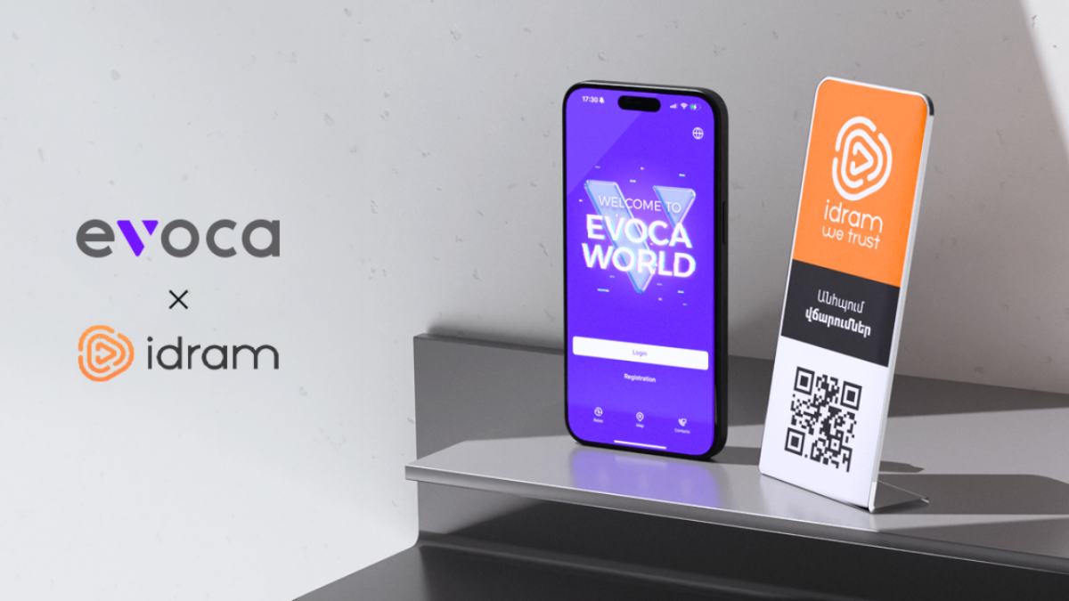 EvocaTOUCH հավելվածով Idram QR վճարումներ