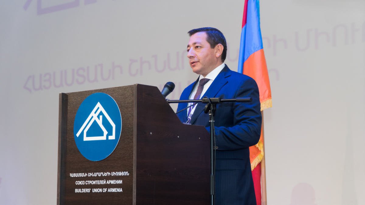 Հայաստանի շինարարների միությունն ընտրել է նոր նախագահ
