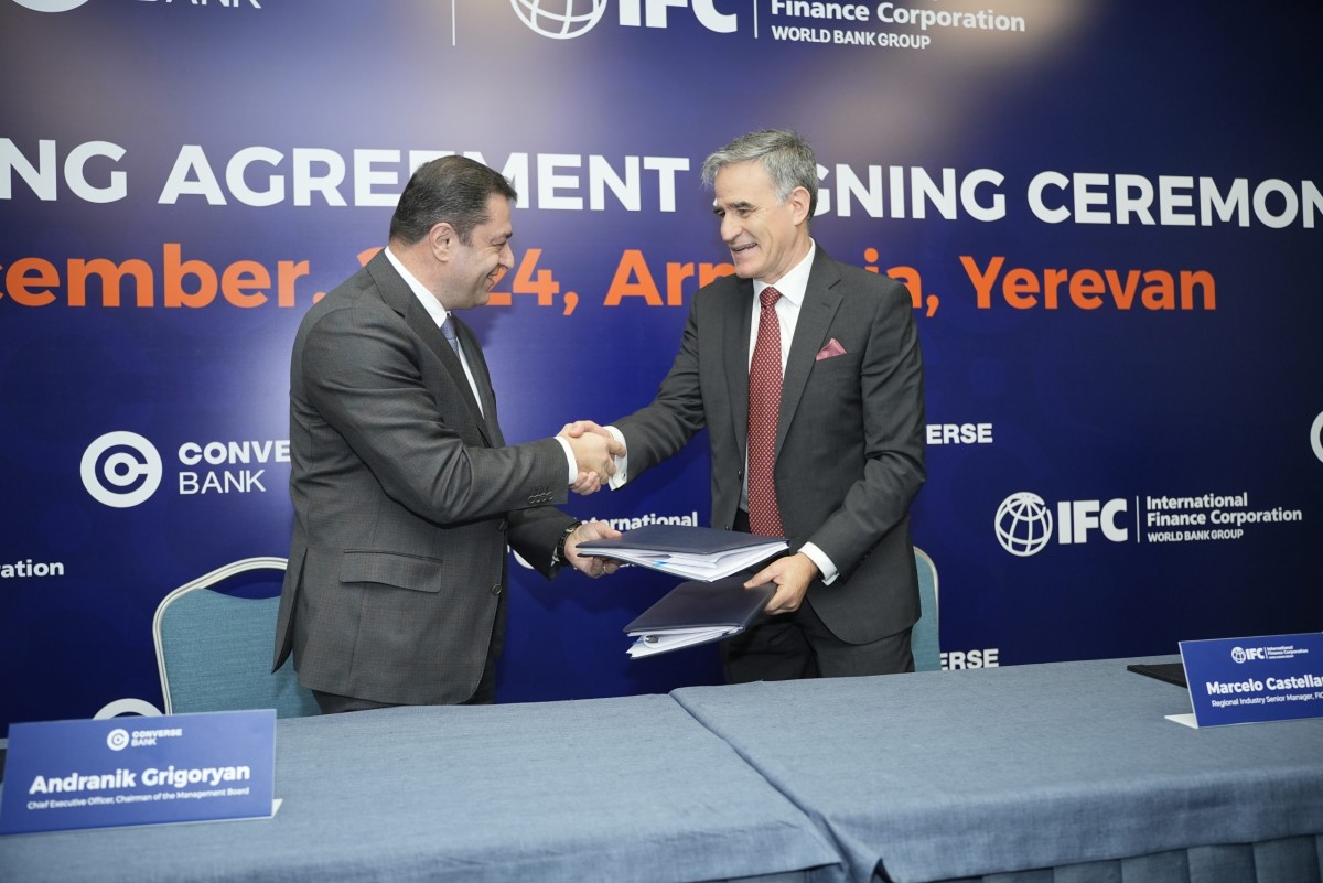 Կոնվերս Բանկը և IFC-ն միավորում են ջանքերը՝ խթանելու փոքր և միջին բիզնեսի զարգացումը Հայաստանում